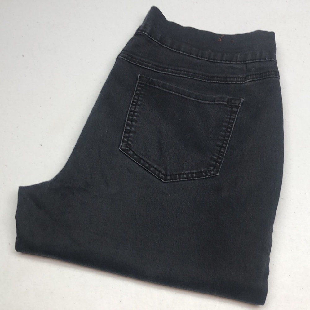 2016 BY PARASUCO BLACK SKINNY FIT JEGGING JEANS 10/30x30 ⭐️